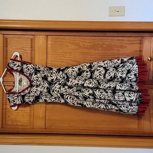 Effie's Heart Fit and Flare rose dress